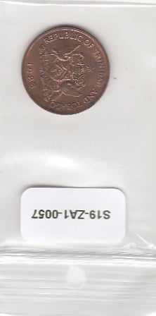 S19-ZA1-0057 Trinidad en Tobago 5 cents 1983  KM# 30 XF