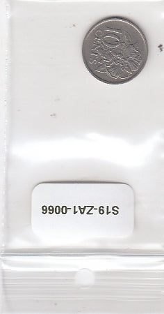 S19-ZA1-0066 Trinidad en Tobago 10 cents 1975  KM# 27 VF