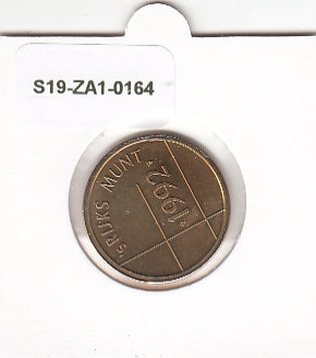S19-ZA1-0164 Token Netherlands Dutch Mint 1992