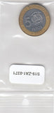 S19-ZA1-0371 Dominican Republic 5 Pesos 1997  KM88 VF