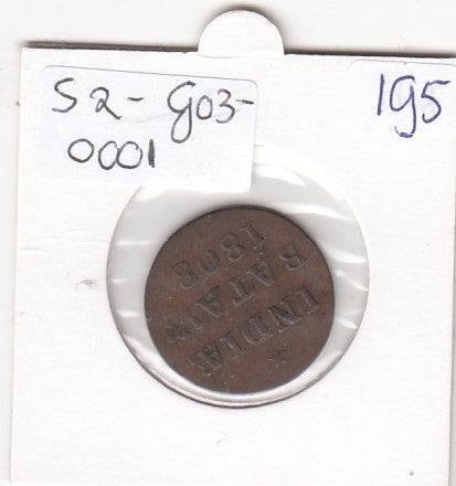 S2-G03-0001 Netherlands Holland  Duit XF 1808 KM76