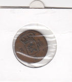 S2-G05-0001 Netherlands Holland Duit VF+ 1808 KM76