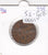 S2-G08-0001 Netherlands East Indies 1/2 Stuiver VF 1821   S