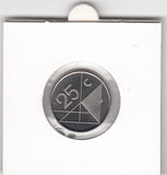 S2-G11-0011 Aruba 25 Cents MS63 1988 KM3