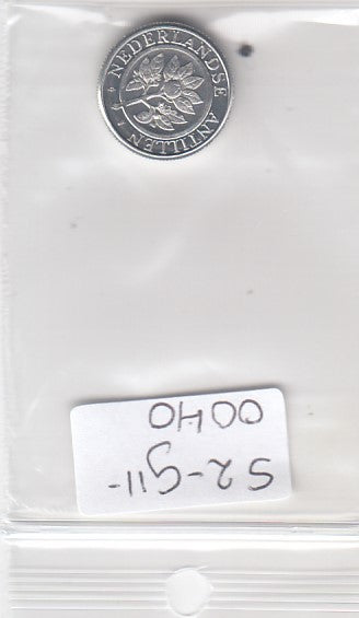 S2-G11-0040 Antilles 5 Cents UNC 1992 KM33