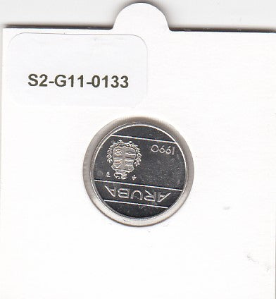 S2-G11-0133 Aruba 10 Cents FDC 1990 KM2