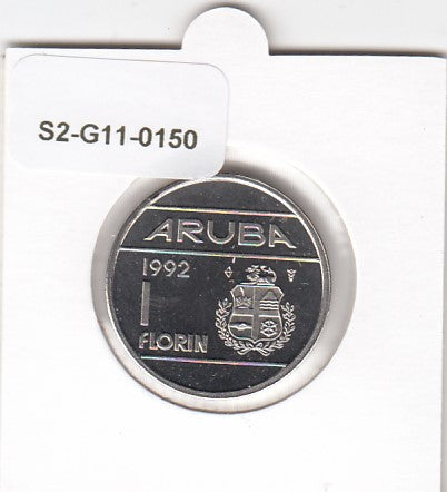 S2-G11-0150 Aruba 1 Florin FDC 1992 KM5