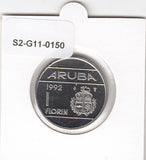 S2-G11-0150 Aruba 1 Florin FDC 1992 KM5