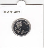 S2-G11-0176 Aruba 25 Cents FDC 1996 KM3