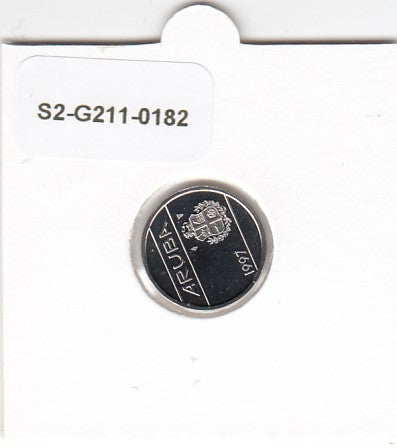 S2-G11-0182 Aruba 5 Cents FDC 1997 KM1