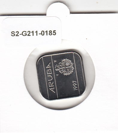 S2-G11-0185 Aruba 50 Cents FDC 1997 KM4