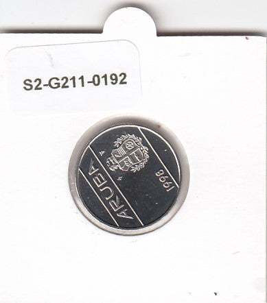 S2-G11-0192 Aruba 25 Cents FDC 1998 KM3