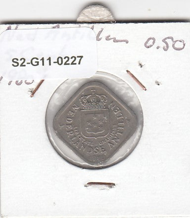 S2-G11-0227 Antilles 5 Cents VF 1980 KM13