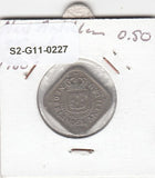 S2-G11-0227 Antilles 5 Cents VF 1980 KM13