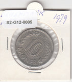 S2-G12-0005 Denmark 10 Kroner VF 1979 KM864