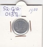 S2-G12-0137 Duitsland-DDR 1 Pfennig ZFR/PR 1983 KM8