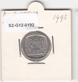 S2-G12-0192 South AFrica 1 rand VF 1993 KM138