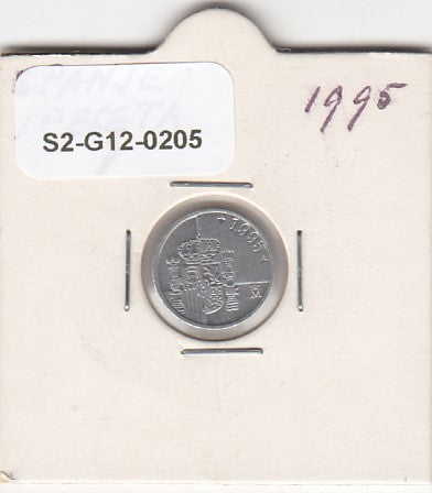 S2-G12-0205 Spain 1 Peseta VF/XF 1995 KM832