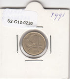 S2-G12-0230 Spain 5 Pesetas VF 1991 KM833