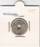 S2-G12-0263 Spain 25 Pesetas AU 1997 KM983   Melila