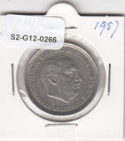 S2-G12-0266 Spain 50 Pesetas VF 1957 KM788 (*59)