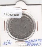 S2-G12-0267 Spain 50 Pesetas VF/XF 1975 KM809 (*79)