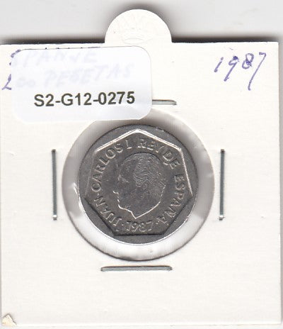 S2-G12-0275 Spain 200 Pesetas VF 1987 KM829