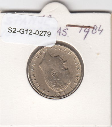 S2-G12-0279 Spain 100 Pesetas VF/XF 1984 KM826