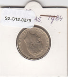 S2-G12-0279 Spain 100 Pesetas VF/XF 1984 KM826