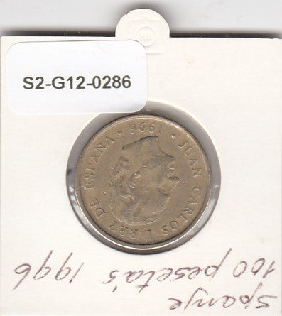 S2-G12-0287 Spanje 100 Peseta VF 1996 KM964 Nationale Bibliotheek