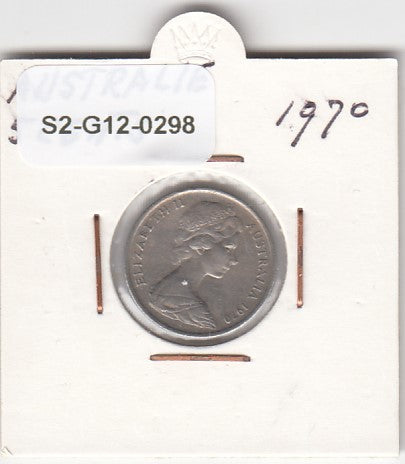 S2-G12-0298 Australia 5 Cents VF 1970 KM64