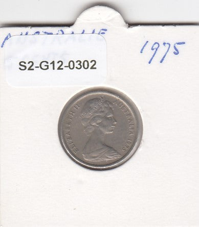 S2-G12-0302 Australia 5 Cents VF 1975 KM64