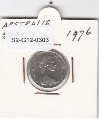 S2-G12-0303 Australia 5 Cents VF+ 1976 KM64
