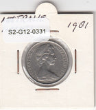 S2-G12-0331 Australia 10 Cents VF 1981 KM65