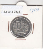 S2-G12-0335 Australië 10 Cent ZFr 1988 KM81