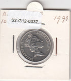 S2-G12-0337 Australia 10 Cents VF 1993 KM81