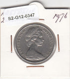 S2-G12-0347 Australia 20 Cents VF 1976 KM66