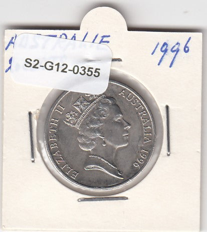 S2-G12-0355 Australia 20 Cents VF+ 1996 KM82