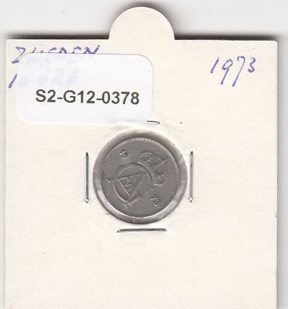 S2-G12-0378 Sweden 10 Ore VF 1973 KM835