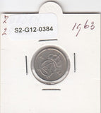 S2-G12-0384 Sweden 25 Ore VF 1963 KM836