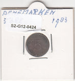 S2-G12-0424 Denmark  5 Ore VF 1983 KM859