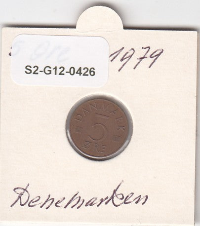 S2-G12-0426 Denmark  5 Ore VF 1979 KM859