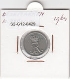 S2-G12-0429 Denmark  10 Ore VF 1964 KM849