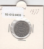 S2-G12-0433 Denmark  10 Ore VF 1977 KM860