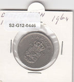 S2-G12-0446 Denmark  1 Krone VF 1964 KM851
