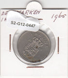 S2-G12-0447 Denmark  1 Krone VF 1965 KM851