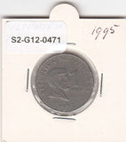 S2-G12-0471 Philippines  1 Piso VF 1995 KM269