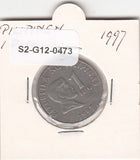 S2-G12-0473 Philippines  1 Piso VF 1997 KM269