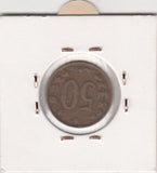 S2-G12-0512 Czechoslovakia 50 Haleru VF 1963 KM55