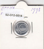 S2-G12-0514 Czech Republic 10 Haleru VF+ 1993 KM6 B